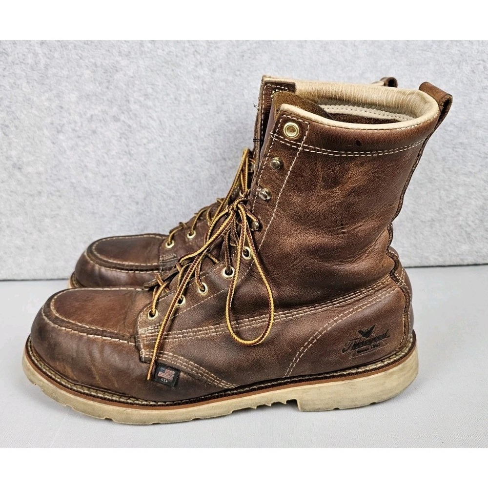 Thorogood 8" American Heritage Steel Toe Boot 804-4378 MADE IN USA Mens Sz 11 2E